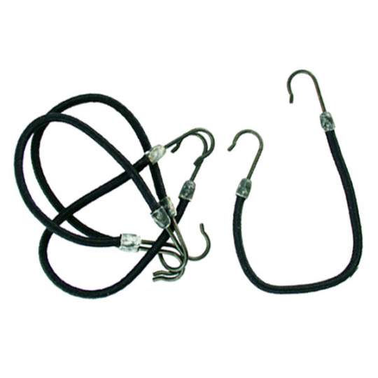 Elastice de par profesionale cu 2 carlige, 4 bucati