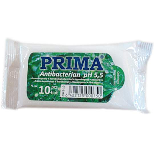 Servetele umede, 10 bucati, antibacteriene (1 set)