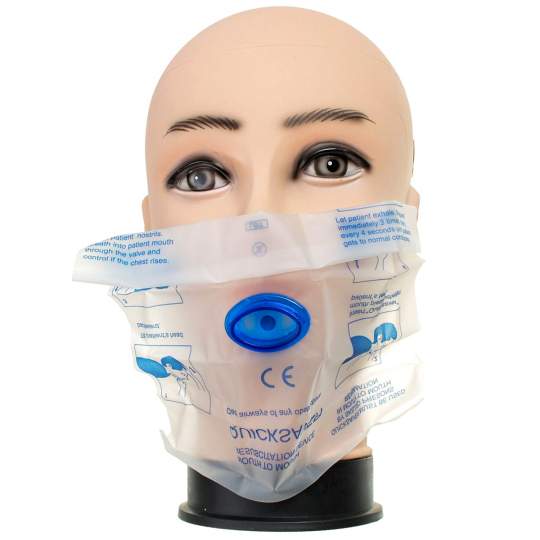 Dispozitiv respiratie gura la gura (1 bucata)