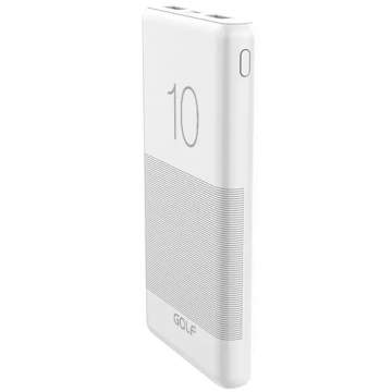 Acumulator extern Golf Power Bank (booster) 10000mA alb G80