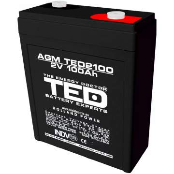 Acumulator plumb-acid stationar 2V 100 Ah