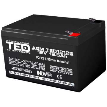 Acumulator stationar 12V 12,5Ah F2