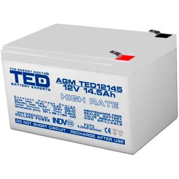 Acumulator stationar 12V 14,5Ah High Rate F2
