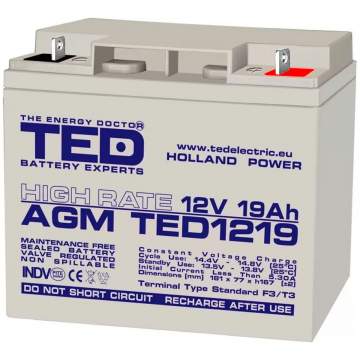 Acumulator stationar 12V 19Ah