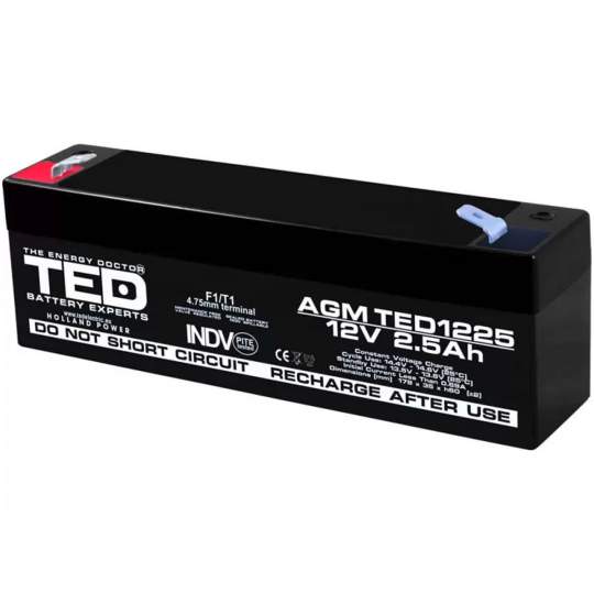Acumulator stationar 12V 2,5Ah Acumulator stationar 12V 2,5Ah