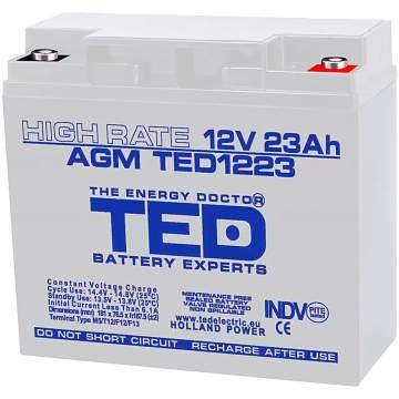Acumulator stationar 12V 23Ah High Rate M5