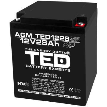 Acumulator stationar 12V 28Ah M5
