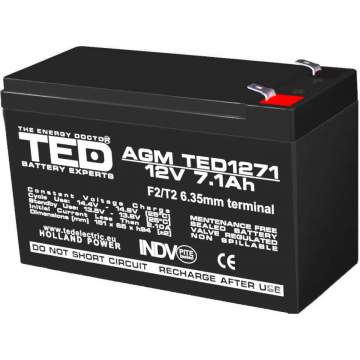 Acumulator stationar 12V 7,1Ah F2