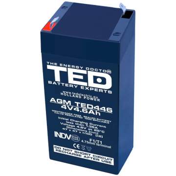 Acumulator stationar plumb-acid 4V 4,6Ah