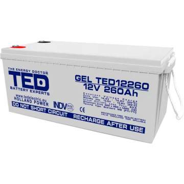 Acumulator stationar VRLA 12V 260 Ah Gel