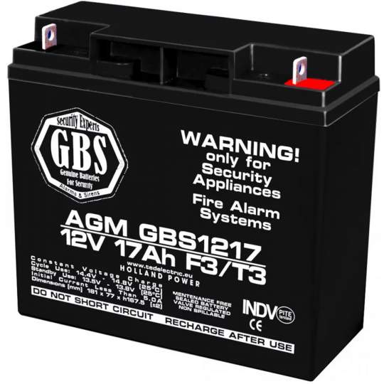 Acumulator AGM VRLA 12V 17Ah