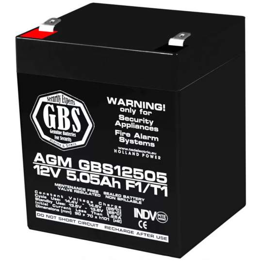 Acumulator AGM VRLA 12V 5,05Ah