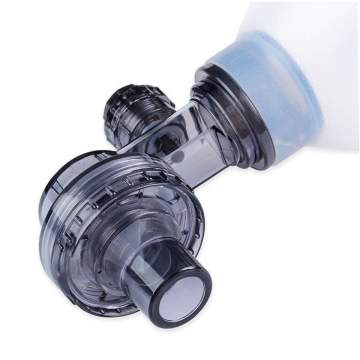 Balon resuscitare din silicon pentru adulti – autoclavabil (1 set)