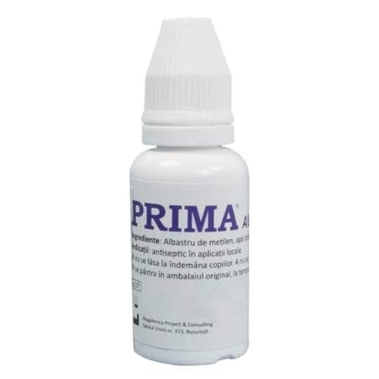 Albastru de metilen 1%, pentru uz extern, solutie 25g (1 bucata)