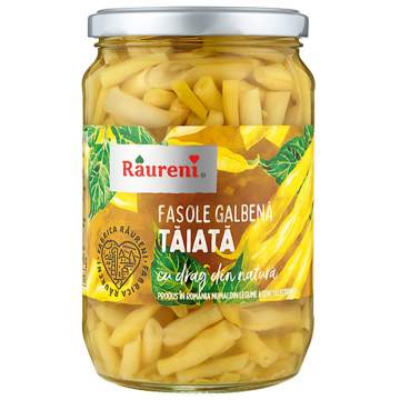 Fasole pastai galbena taiata, 720 ml (1 bucata)