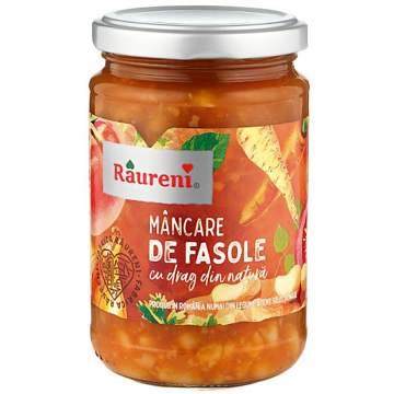 Mancare de fasole, 310 g, Raureni (1 bucata)