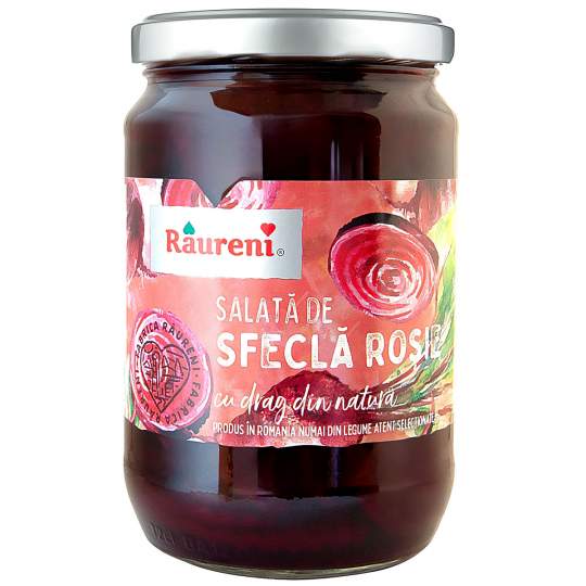 Salata sfecla rosie in otet, 720ml (1 bucata)