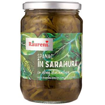 Spanac in saramura, 720ml (1 bucata)