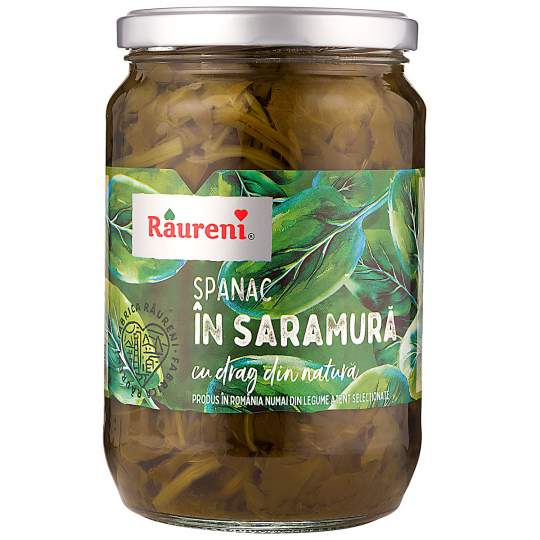 Spanac in saramura, 720ml (1 bucata)