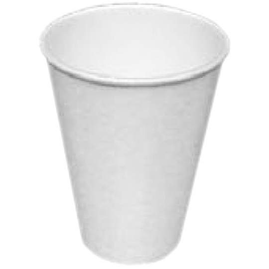 Pahar termo, alb, din polistiren spumat 280ml [50 buc.]