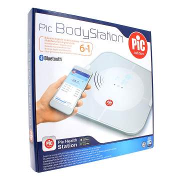 Cantar electronic multifunctional BodyStation 6 in 1 (cu conectivitate Bluetooth la smart phone)