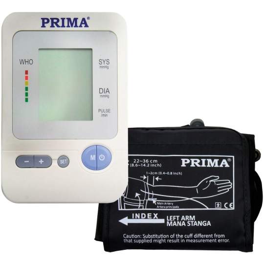 Tensiometru electronic de brat, display digital cu baterii, 90 memorii (1 bucata)