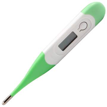 Termometru digital cu varf flexibil, in cutie plastic (1 bucata)