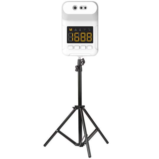 Termometru infrarosu non contact digital de perete K3, cu trepied
