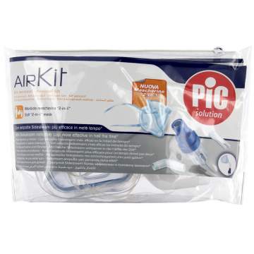 Kit consumabile pentru nebulizatoare AirKit (cupa nebulizare, furtun, masca adulti si copii, piesa nazala si bucala)