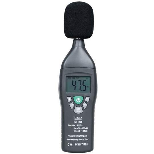 Sonometru digital DT-805 aparat determinare nivel zgomot