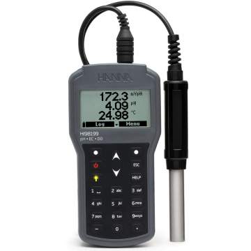 Multiparametru portabil pH/EC/OD - HI98199 cu Certificat de etalonare