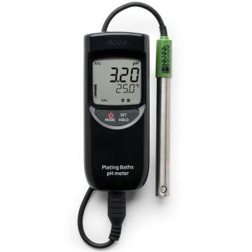 PH-metru portabil pentru galvanizare - HI99131 cu Certificat de etalonare PH-metru portabil pentru galvanizare - HI99131 cu Certificat de etalonare