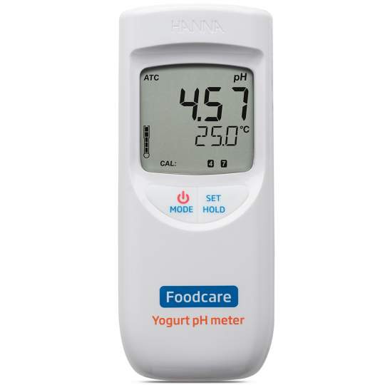 PH-metru portabil pentru iaurt - HI99164 cu Certificat de etalonare