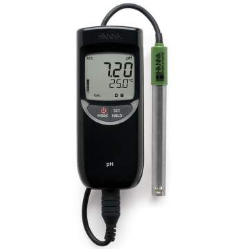 PH-metru portabil, impermeabil - HI991001 + Certificat de etalonare