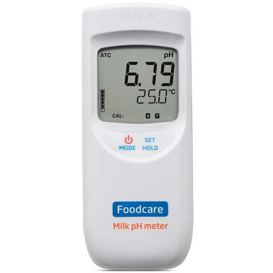PH-metru portabil pentru lapte - HI99162 cu Certificat de etalonare PH-metru portabil pentru lapte - HI99162 cu Certificat de etalonare