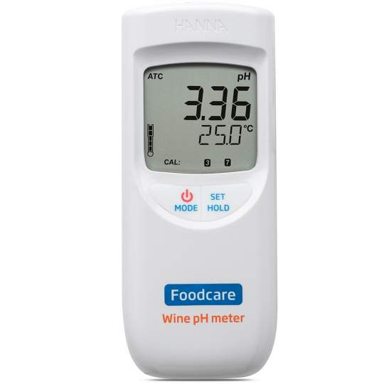 pH-metru portabil pentru vin - HI99111 cu Certificat de etalonare