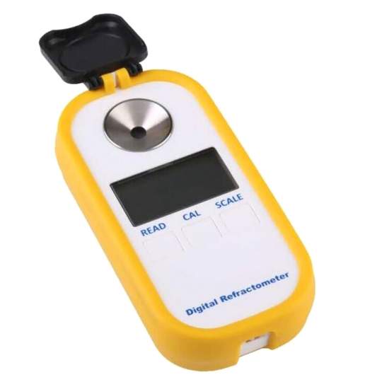 Refractometru digital Brix 0-50%, cu indice refractie si termometru