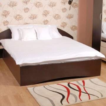 Lenjerie pat 2 persoane, simpla, bumbac alb satinat