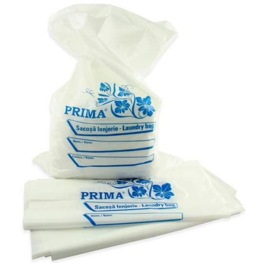 Punga lenjerie murdara pentru hotel, LDPE, alba, 40x60cm (25 bucati) Punga lenjerie murdara pentru hotel, LDPE, alba, 40x60cm (25 bucati)