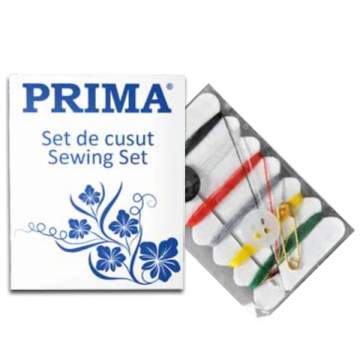 Set de cusut ambalat in punguta plastic (1 bucata)