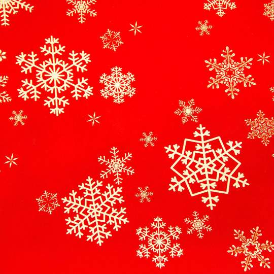 Fata de masa model Fulgi zapada, 100% bumbac, 180x150 cm (1 bucata)