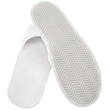 Papuci albi frotir hotel spa inchisi la degete (1 pereche) Papuci albi frotir hotel spa inchisi la degete (1 pereche)