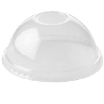 Capac bio cupola transparent bauturi reci, PLA, 90 mm (50 buc/pac)