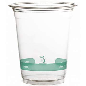 Pahar bio transparent, PLA, 480 ml (50 buc/pac)