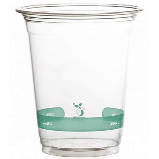 Pahar bio transparent, PLA, 480 ml (50 buc/pac)