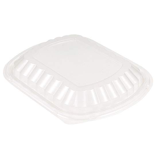 Capac caserola meniu cu un compartiment, 24.5x20x4.3 cm (50 bucati)