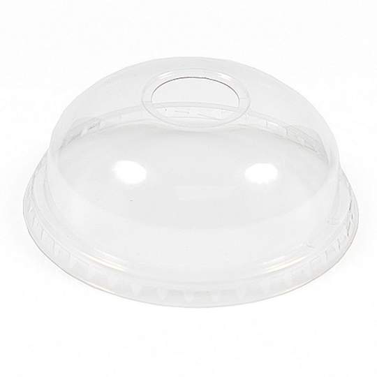 Capac pahar, bombat cu gaura pentru pai, diametru 95 mm (100 bucati) Capac pahar, bombat cu gaura pentru pai, diametru 95 mm (100 bucati)