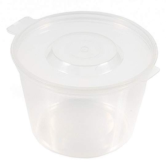 Caserola cu capac atasat pentru sosuri, 120 ml (50 bucati) Caserola cu capac atasat pentru sosuri, 120 ml (50 bucati)