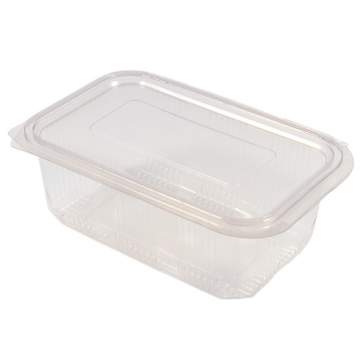 Caserola dreptunghiulara cu capac atasat, 1000 ml (100 bucati)