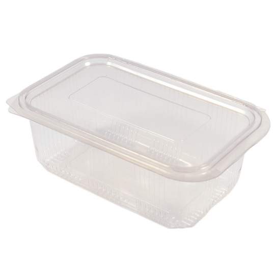 Caserola dreptunghiulara cu capac atasat, 1000 ml (100 bucati) Caserola dreptunghiulara cu capac atasat, 1000 ml (100 bucati)